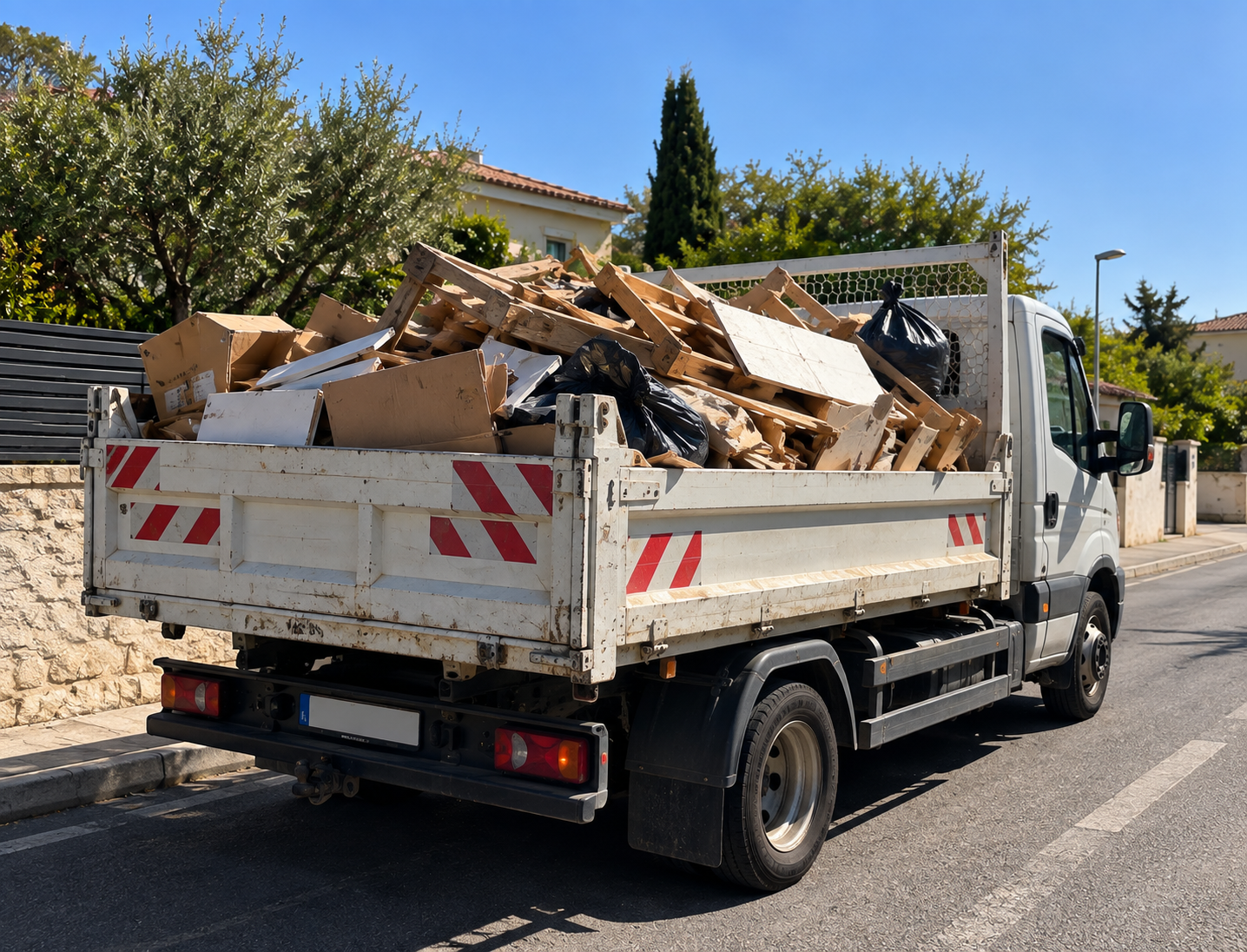 Évacuation réalisée par Lumio Clean